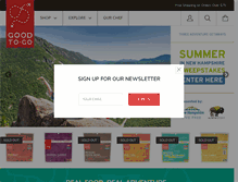 Tablet Screenshot of goodto-go.com